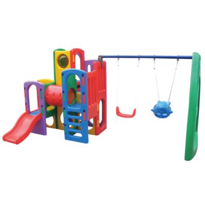 China Kids Playground Equipment Kids Popular Indoor Plastic Tube Plastic Swing Slide for sale