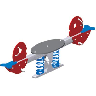 China Newest Floating Metal Plastic Outdoor Playground Inflatable Seesaw Horse For Kids for sale