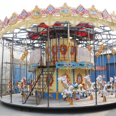 China Human Gyro Rides 34P Carousel Fun Rides High Quality Kids Rides Used Carousel For Sale for sale