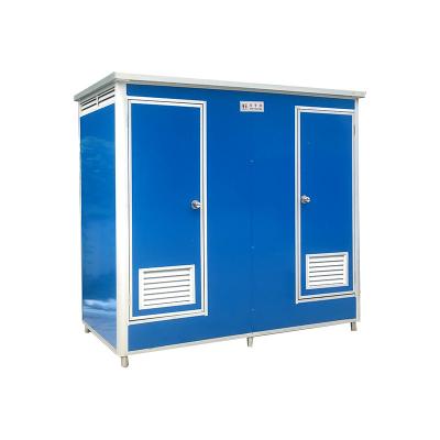 China Mobile Toilet Industrial Mobile Site Cabin Construction Toilet Plastic Container For Camp for sale