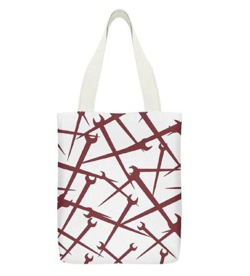 China FREE SAMPLE Canvas Handled Tote Bag, Reusable Portable Canvas Bag for sale