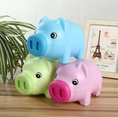 China Wholesale Plastic Money Saving Box Children Invent Plastic Piggy Bank for sale