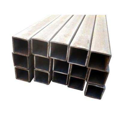 China EN10219 Rectangular Welded Liquid Square Cavity Steel Pipe Square Black Carbon Steel Pipe For Structure for sale