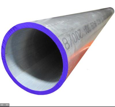 China Industry 6061 Customized Elliptical Aluminum Oval Pipe Compressor Tube Anodizing Extruded Aluminum Pipe for sale