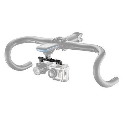 China AL6061-T6 Body HA-GP01-X2 Bike Front Parts Handlebar Extender Premium Bike Computer Base Mount for sale