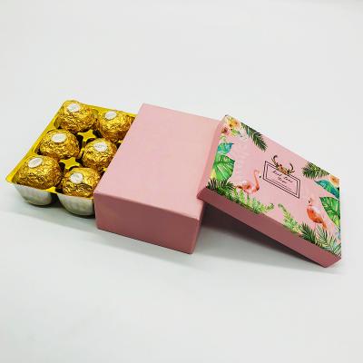 China Handmade Custom Chocolate Gift Packaging Paper Box For Gift for sale