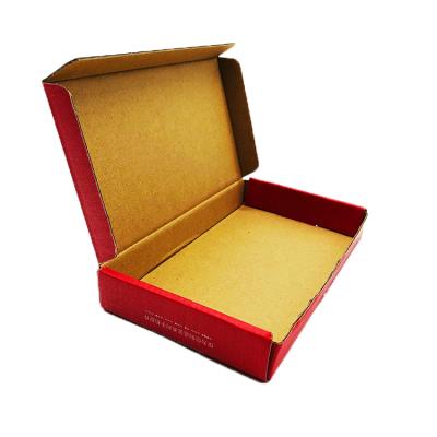 China Recyclable Custom Printing Corrugated Foldable Box For Mobile Phone Accessories for sale