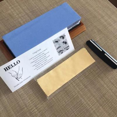 China Amazon Service Durable OEM Double Sided Whetstone Grinding Stone Sharpening Stone Oil Stone for sale