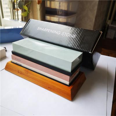 China High Quality Sharpening 3000/8000 Double Side Wet Stone Stone Sharpener for sale