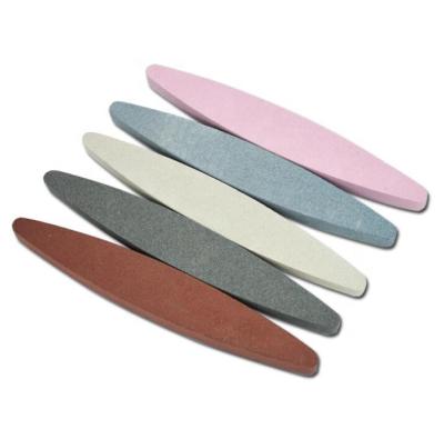 China Kitchen Knives Polishing Xinghua21112 Oval Honing Stone 230mm Sharpening Stone For Scythe for sale