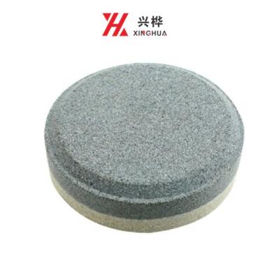 China Sharpening Metal Ax Sharpening Stone Two Different Grits /Round Stone for sale