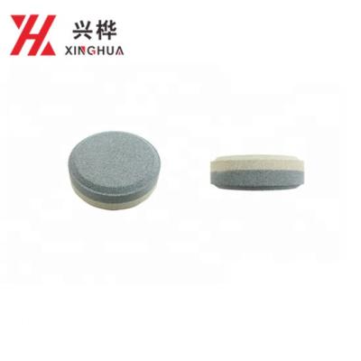 China 150/320 Metal Mini Round Ax Sharpening Stone Abrasive Dust Sharpening for sale