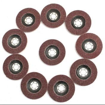 China For Polishing Sanding Disc 40 60 Iron Fin Wheel Discs 80 Grit /European Zirconia Fin Disc for sale