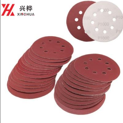 China Durable Sandpaper Disc 800 Round /5 Inch Sanding Grit for sale