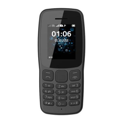 China Noki 2019 QWERTY keyboard one 106 low price black 1.77 inch dual sim card mobile phone with camera and flashlight 106 cell phone for sale