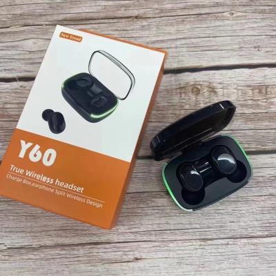 China wholesale TWS In-Ear Earbuds Y60 PRO60 BT 5.1 Earphone Y60 Pro 60 Touch Controlled Wireless Earbuds for sale