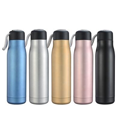 China 2021 New 600Ml PORTABLE Milk Tumbler Flask Outdoor Portable Thermos Mug Custom Stainless Steel Knight Thermos Mug for sale