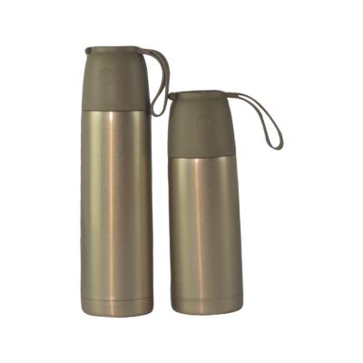 China Chinese 350ml/500ml Double Wall Stainless Steel PORTABLE Thermos Bottle For Camping for sale