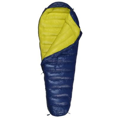 China New Portable Ultralight Mummy Goose Down Raise Camping Splicing Sleeping Bags Stuff Moving Sleeping Bag for sale