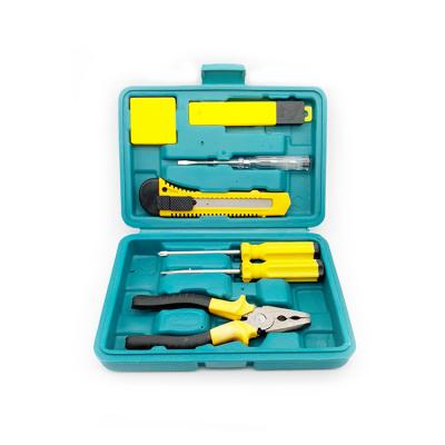 China General Repairs Durable 7pc Household Hand Tool Box Repair Set for sale