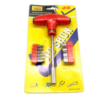 China Factory Wholesale Plastic 5 6 7 8mm Socket and Sturdy Durable Cheap Magnetic Slotted Phillips Torx Adapter Screwdriver Tool Kit for sale