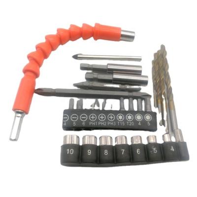 China Household Factory Wholesale Multifunctional Universal Electric Flexible Shaft Screwdriver Drill Bit Set for sale