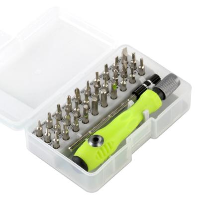 China Factory Wholesale Plastic Mini Combination Precision Screwdriver Tool Kit for sale