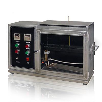 China Inner 9. 5 mm Horizontal Burn Test , HB Textile Testing Machine With 7