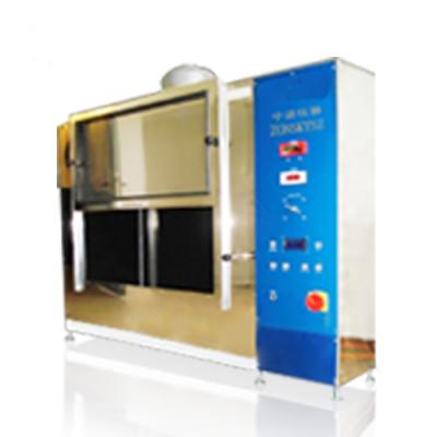 China FAA FAR 25.853 Vertical Flammability Chamber ZY6286 Stainless Steel Adjustable for sale