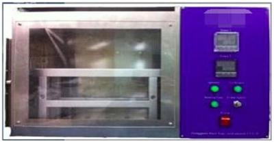 China Automotive Interior Horizontal Flammability Tester 18Kg Ul Flammability Testing for sale