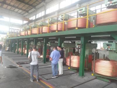 China Copper Rod 6mm-60mm Wire And Cable Machinery  , Upward Casting Machine for sale