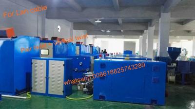 China Blue 500mm Pair Wire Twisting Machine With Vertical Back  For CAT5 CAT6 CAT7 for sale