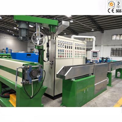 China High Capacity Wire And Cable Machinery / Power Cable Jacket Extrusion Line for sale