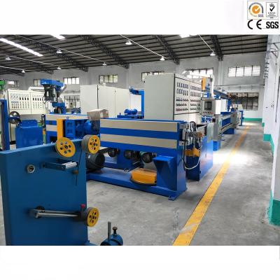 China Electric Copper Wire Cable Extrusion Machine For LDPE / Nylon / Plastic for sale