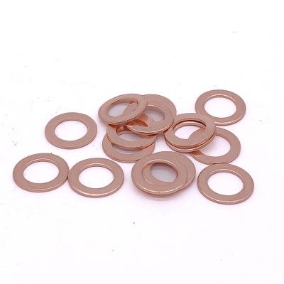 China hot sale copper car brass gasket all type denso injector copper gaskets copper gasket made in china for sale