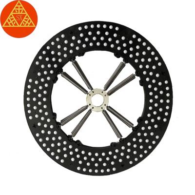 China Self Centering Turntable Pivot Plates for Wheel Alignment Turntable for sale