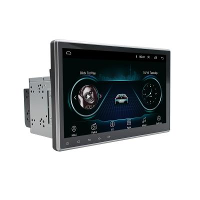 China 10.1 inch universal machine modified machine bi-stack GPS navigation through viewing angle car navigation for sale