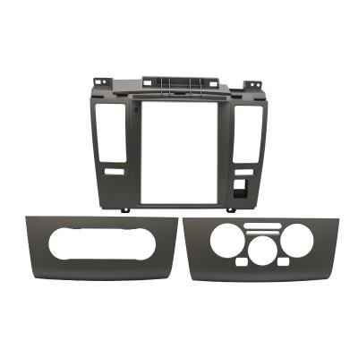 China Nissan Tiida Manual A/C LHD Frame 2005-2010 Stereo Auto Trim Dash Panel Auto Trim Dash Automotive Interior Accessories Car Radio Fascia for sale