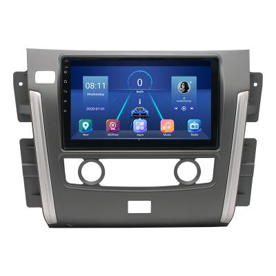 China Full GPS 10.1'' Touch Screen 2 Din Android 10 Carplay+dvd+Player For Nissan Patrol Car GPS Navigation Stereo wifi BT SWC for sale