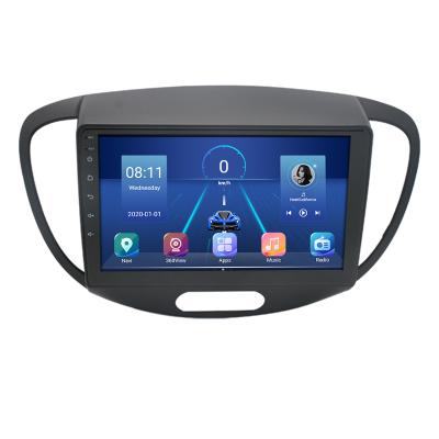 China 4G+64G QLED 4G LTE Carplay Android 10 GPS Car Radio For Hyundai i10 2007-2013 RDS 4G WIFI GPS navigation audio for sale