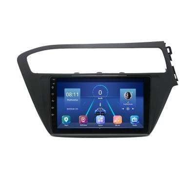 China GPS Car Navigation Player 4+64G Android 10.0 2.5D+DSP+4G LTE+CarPlay for Hyundai I20 2014-2018 with RDS Radio BT no dvd for sale