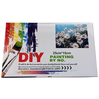 China Eco friendly factory wholesale OEM ODM acrylic diy painting by numbers hand painted for sale