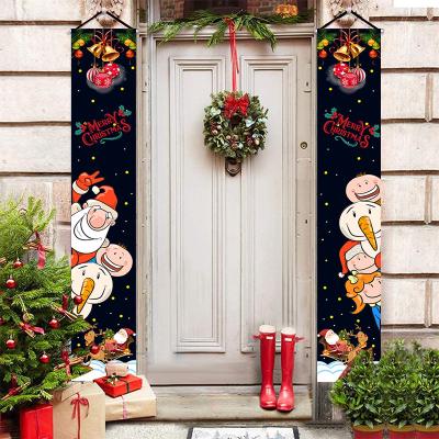 China Eco Friendly Christmas Decoration Supplies Christmas Gift Happy Birthday Banner For Party Decoration for sale