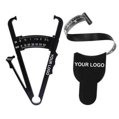 China Custom Logo White Black Skin Fold ABS Fat Template Set Waist Band Measurements for sale