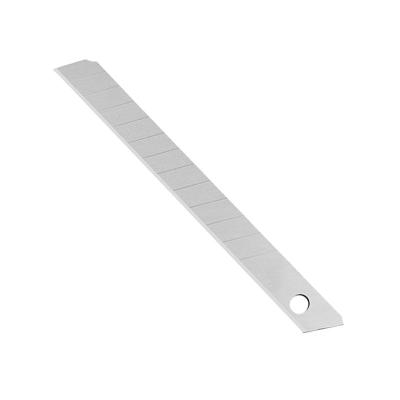 China 100x18mm Spare Part Steel Blade Knife Blade High Quality Carbon Steel Service Excellent Break Off 9mm Knife Blade for sale