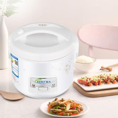 China White Color With Flower Design OEM Automatic Rice Cooker Sugar Free Deluxe Rice Cooker Good Quality Inner Pot for sale