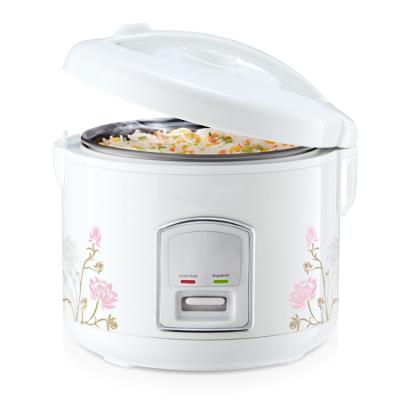 China Household Factory Price OEM Classic Luxury Rice Cooker 3L/4L/5L De-sweet Low Carbo Tinplate Body Rice Cooker for sale