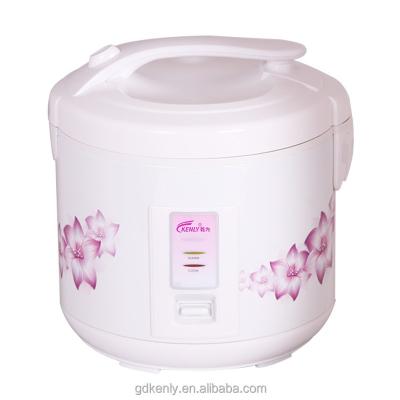 China White and pink color with flower design rice cooker pure flower luxury home appliances electric rice cooker for sale