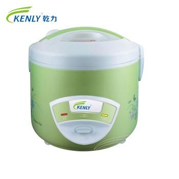 China White and green color with flower design rice cooker good quality OEM universal light green 1.8L rice cooker commercial for sale