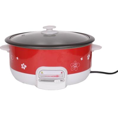 China Hot Sale Household Electric Cooker Electric Portable Pan 220V Easy Clean Non Stick Non Pan Hot Pot for sale